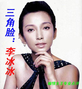 评点明星美女脸型和盘发(图)