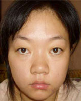 大脸MM 妆前妆后比较(图)