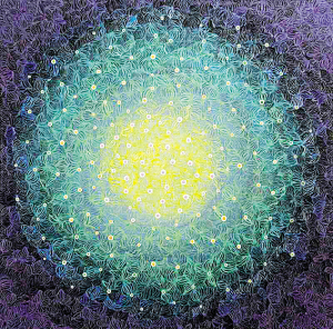 草间弥生被幻境围困