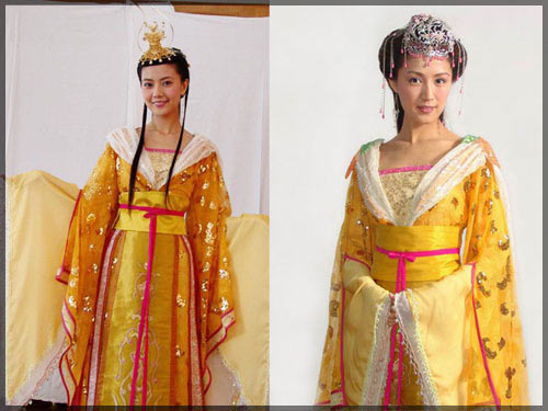 古装美女大撞衫(组图)