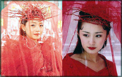 古装美女大撞衫(组图)
