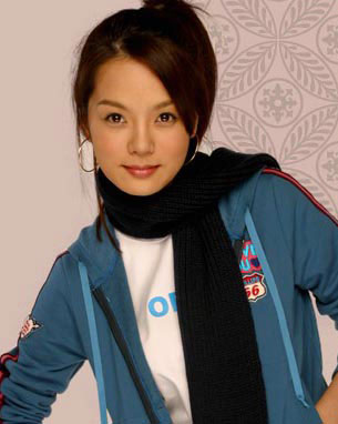 甜心蔡琳妖娆美发