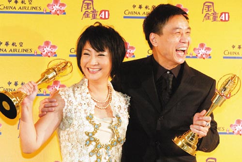 第41届金钟奖落幕 李天柱杨丽音封帝后(图)