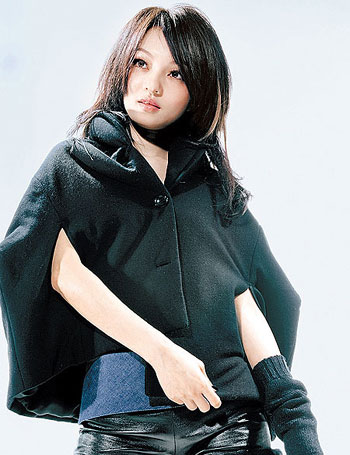 张韶涵《梦里花》专辑另类扮相