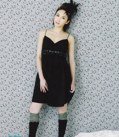 黎姿写真温柔妩媚