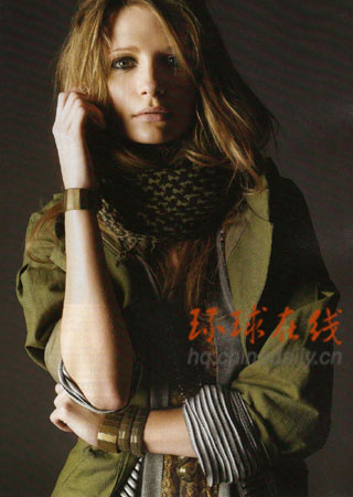 米莎巴顿《Jalouse》杂志写真