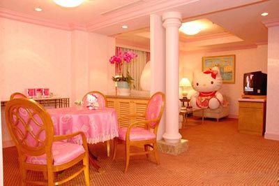 五星级酒店的Hello Kitty套房(组图) 