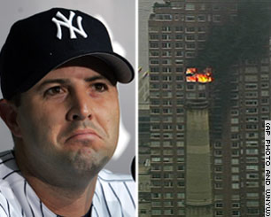 失事飞机驾机者纽约扬基棒球队的科瑞·利德勒