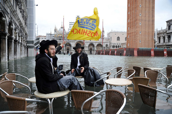 “水城”威尼斯再遭水淹
