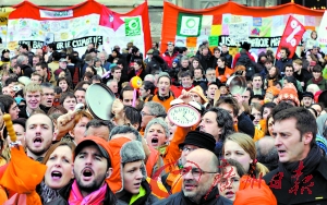 欧洲爆发大规模“气候示威”