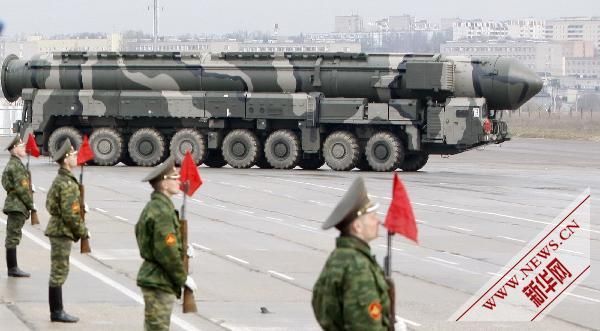 俄罗斯举行卫国战争胜利日阅兵彩排