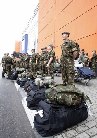 外国军队陆续抵达俄罗斯参加胜利日阅兵式