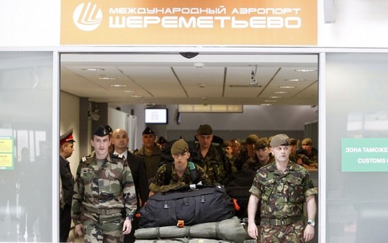 外国军队陆续抵达俄罗斯参加胜利日阅兵式