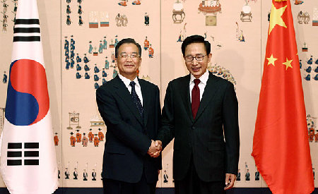 温家宝：中方反对和谴责任何破坏半岛和平稳定的行为