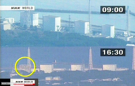 日本福岛核电站放射性物质发生泄漏