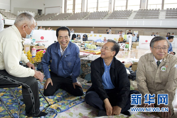 温家宝给日本灾区小学生回信