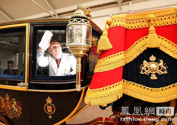 威廉王子婚礼将近 奢华复古婚车曝光