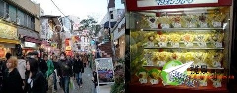 原宿的购物狂“潮”