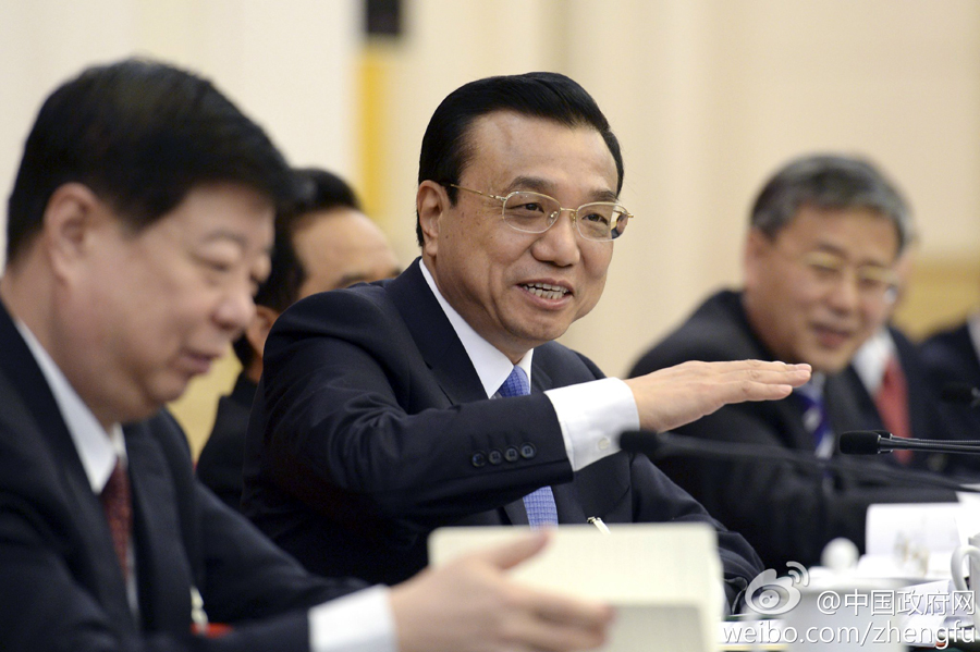 李克强参加山东代表团审议