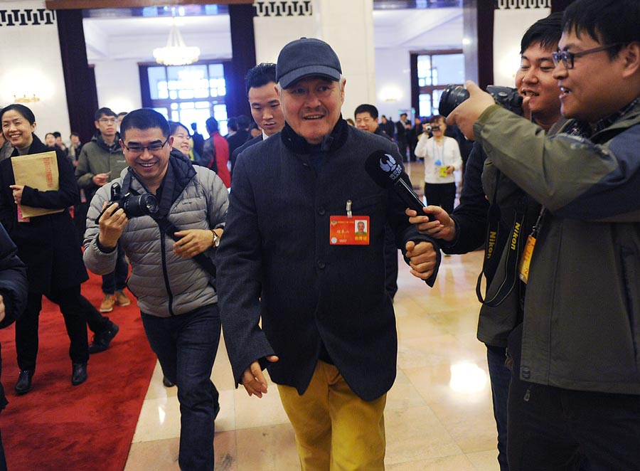 各界委员参会入场