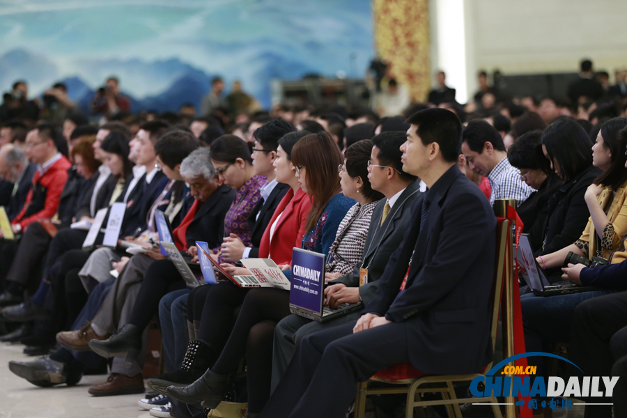 国务院总理李克强答记者问——会场上的记者