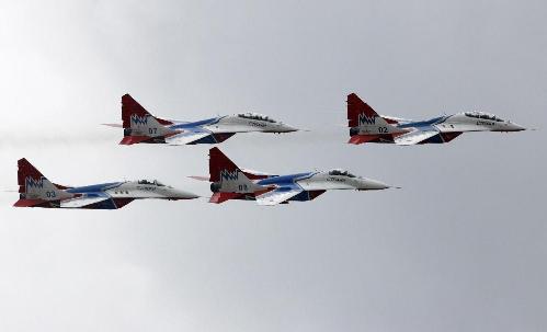 俄罗斯第九届国际航空航天展览会（组图）
