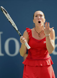 美网女单再爆大冷 上届亚军扬科维奇浪费赛点出局