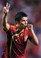 世预赛-比利亚席尔瓦各两球皮克破门 西班牙5-0