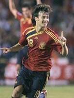 世预赛-比利亚席尔瓦各两球皮克破门 西班牙5-0