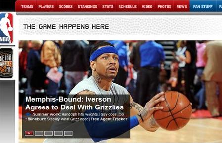 艾弗森自曝签约灰熊队 官网证实合同期将为一年