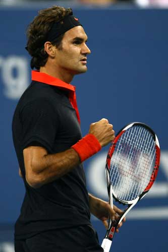 费德勒赠索德林12连败 连续22次打进大满贯四强