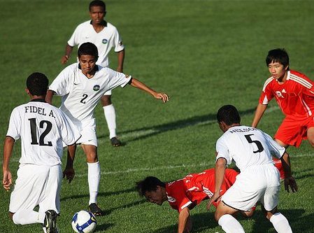 亚少赛-国少首战爆冷门 0-0艰难平世界倒数第三