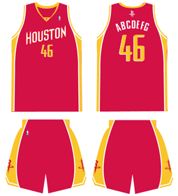 火箭新口号球衣提前曝光 呼吁球迷汇成红色国度