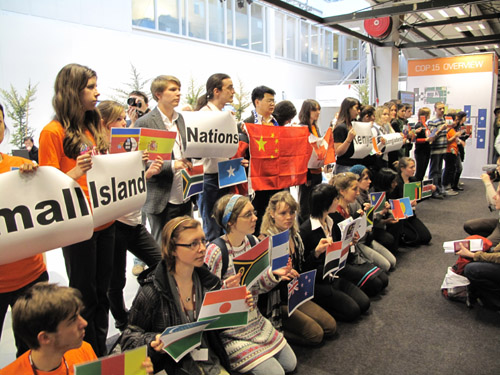 哥本哈根青年呼声：采取行动减少碳排放