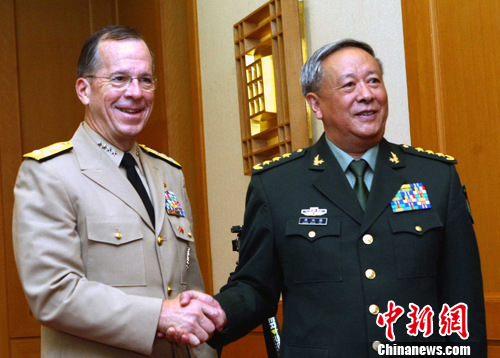 中美军方高层将领媒体见面会上各露锋芒