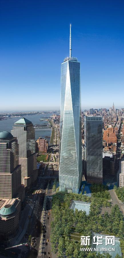 【图】纽约世贸中心重建效果图发布