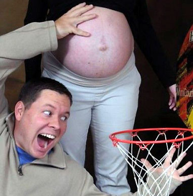 看童心大发的准妈咪如何搞怪（图）