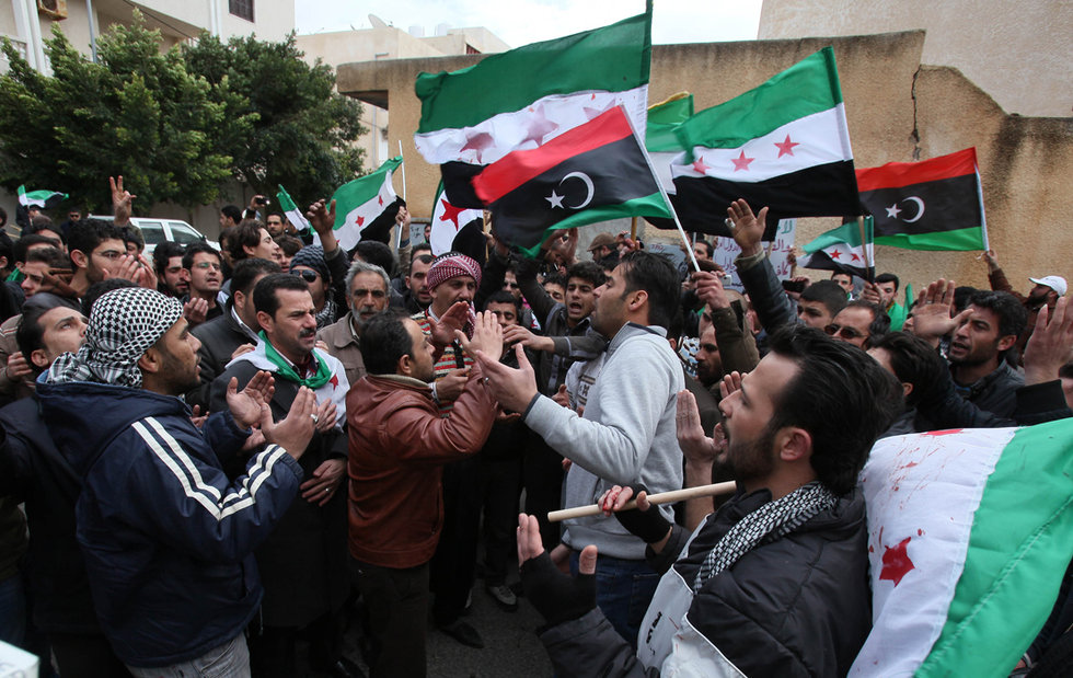叙利亚国内暴力冲突持续 中俄驻利比亚大使馆遭冲击
