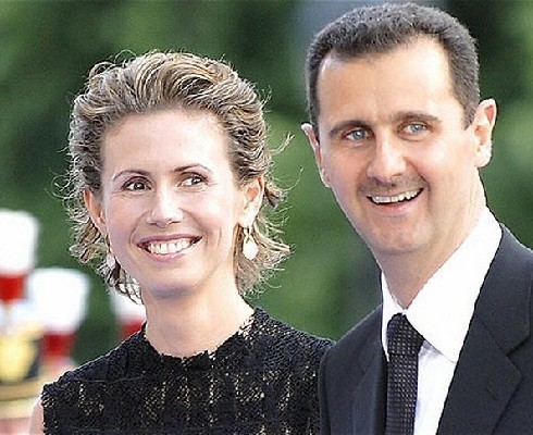叙利亚总统夫妇危机时刻不忘传情 互称对方“鸭子”