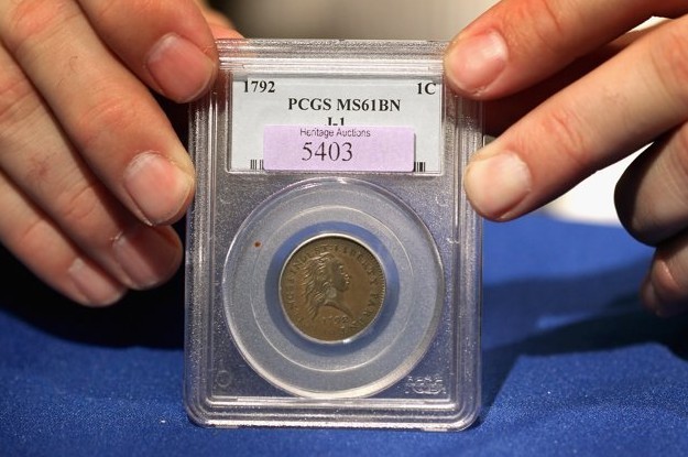1美分硬币拍出115万美元高价两百多年前实验