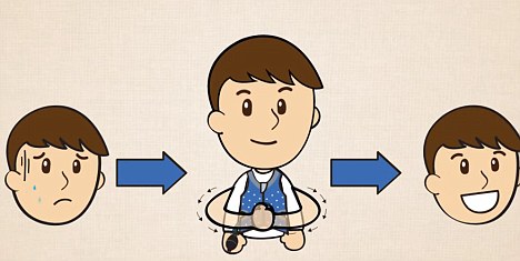 英国科学家发明“抱抱背心” 充气后能安抚焦虑情绪