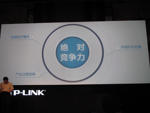 产业链的有效整合是TP-LINK的绝对竞争力 <BR>——TP-LINK展示高速增长内因 发布2012夏季新品