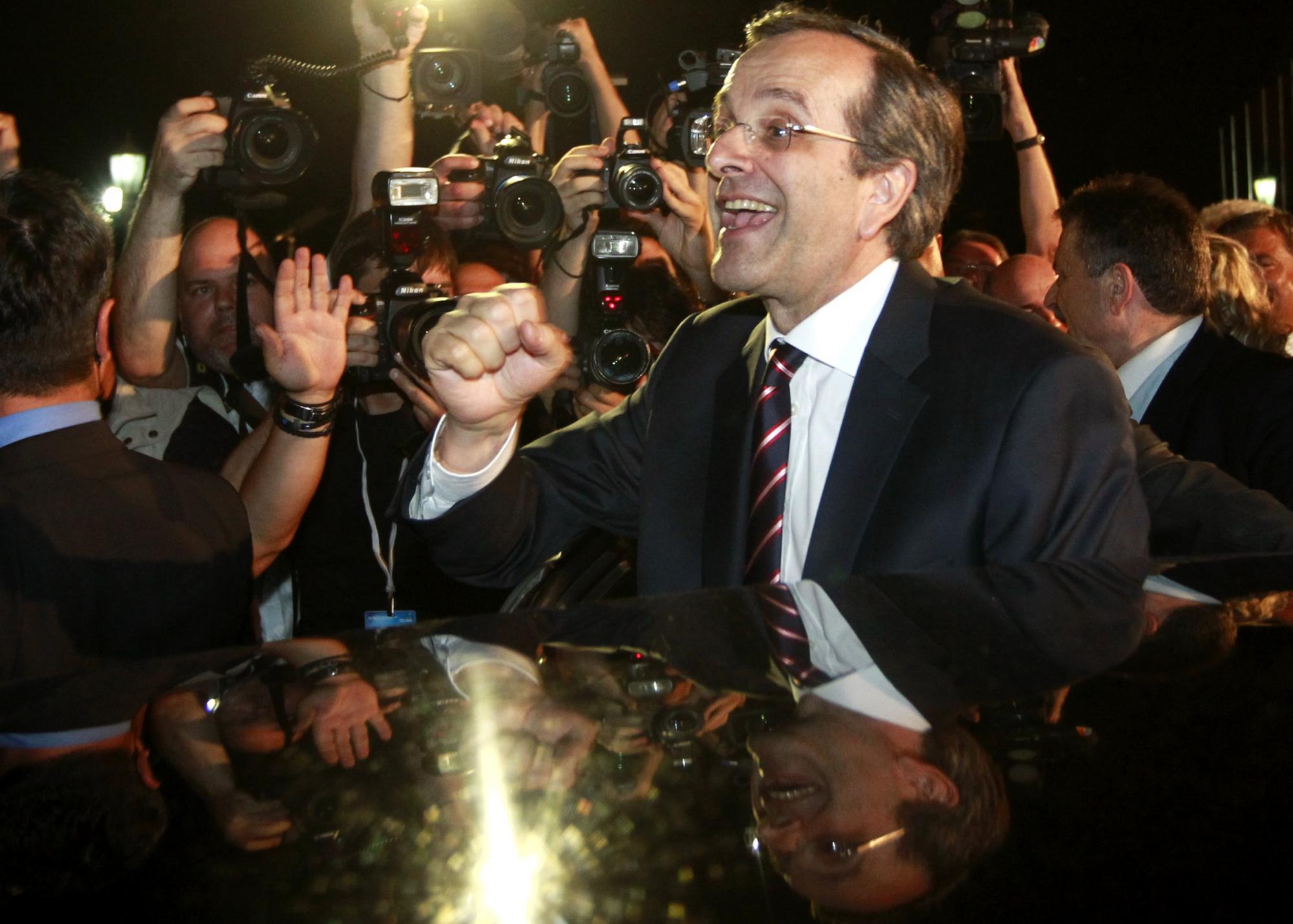 希腊支持紧缩政党赢得议会选举 欧盟暂时松口