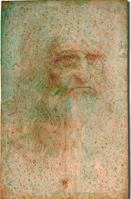 达芬奇自画像长“雀斑” 纸张受损严重下手修复难