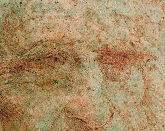 达芬奇自画像长“雀斑” 纸张受损严重下手修复难