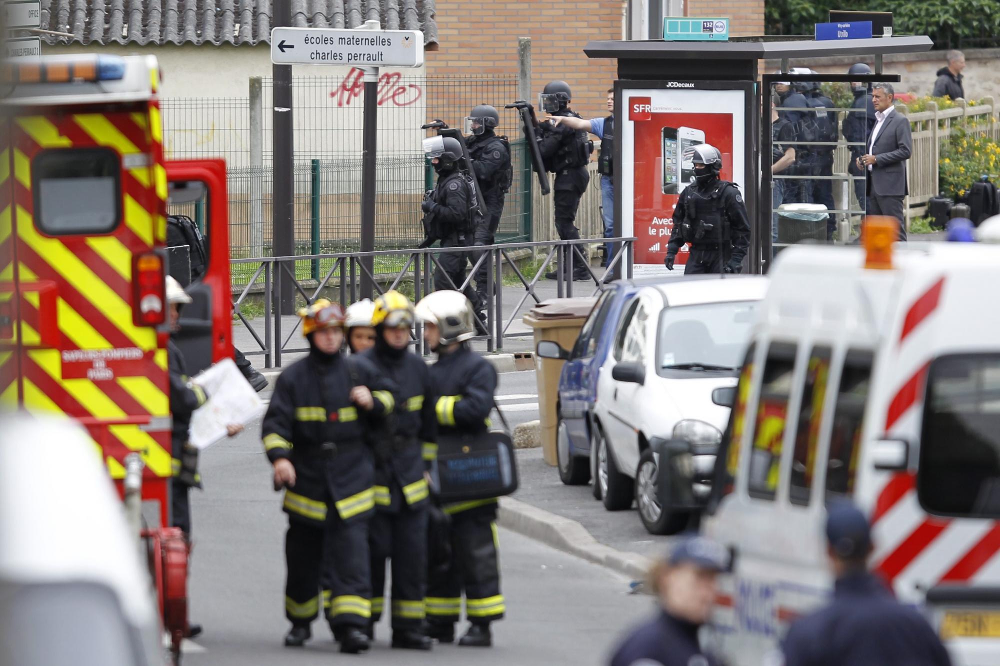 法国巴黎学校发生劫持人质事件 罪犯被警方逮