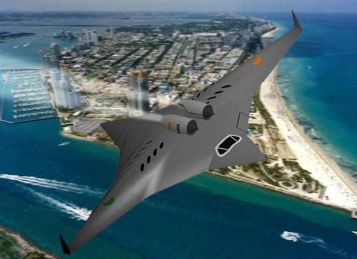 NASA投10万美元支持超音速概念飞机研发 可水平旋转90度侧向飞行