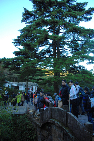 安徽黄山:秋日里清凉静好 游客乐在其中