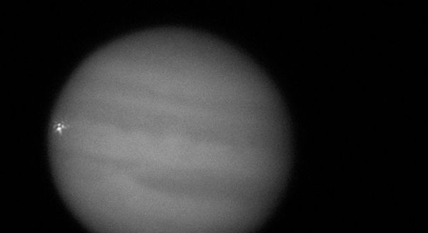 美天文爱好者观测到木星闪光 或为重大撞击事件