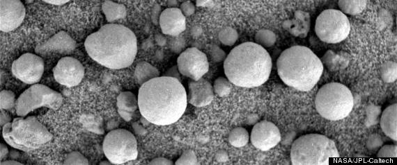 火星上曾有生命体?蓝莓状物质成有力证据
